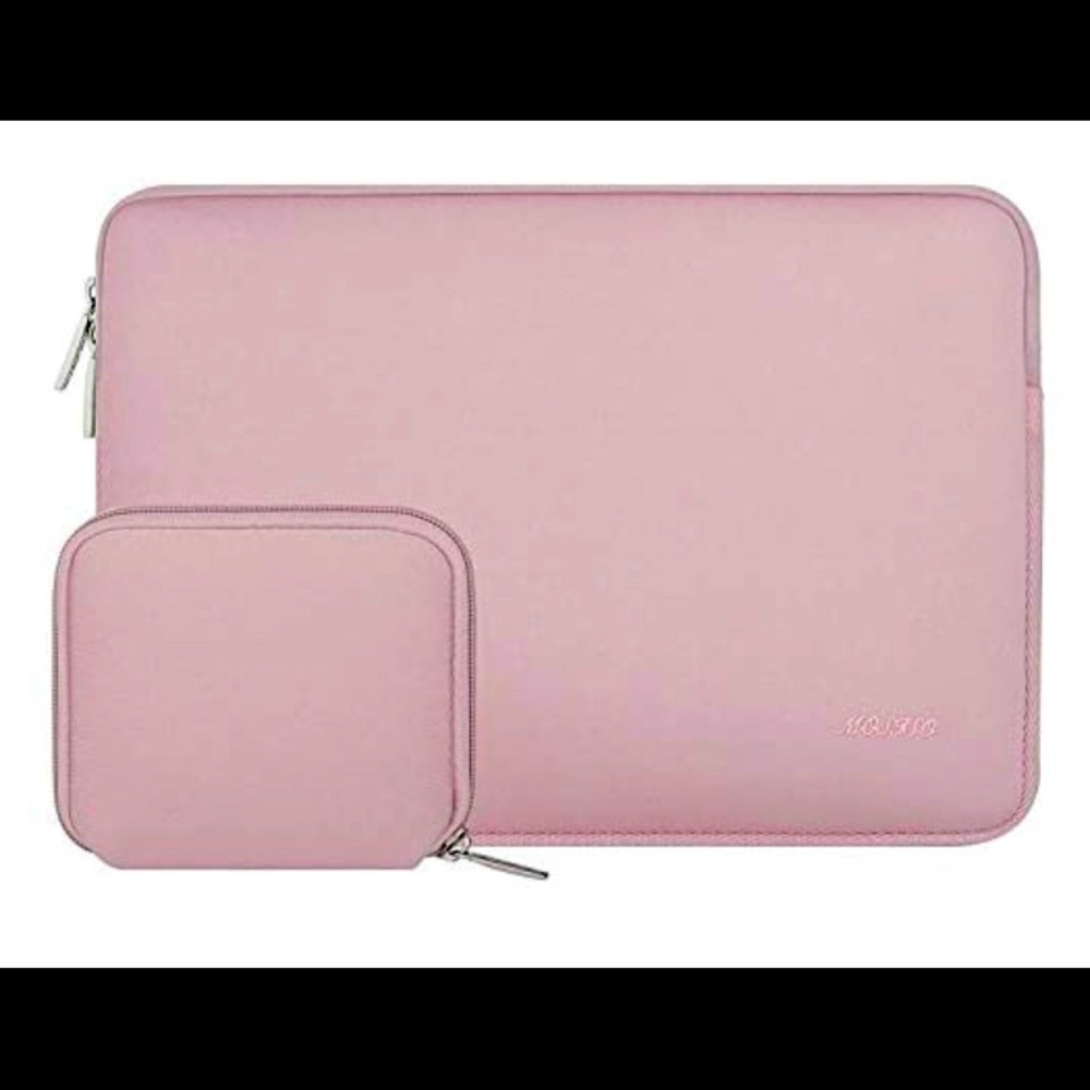 Pink laptop and accessory sleeves 15inch